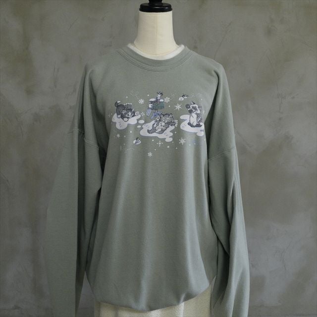 古着 80s プリント 半袖スウェット | Flamingo Online 古着屋