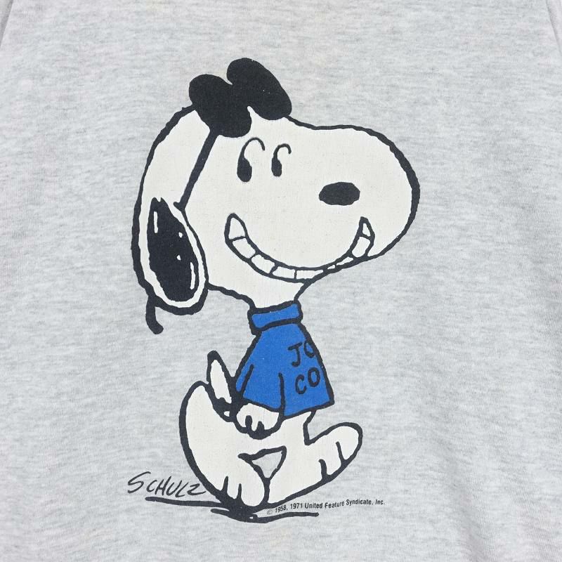 80s JOSTENS スヌーピー プリント スウェット