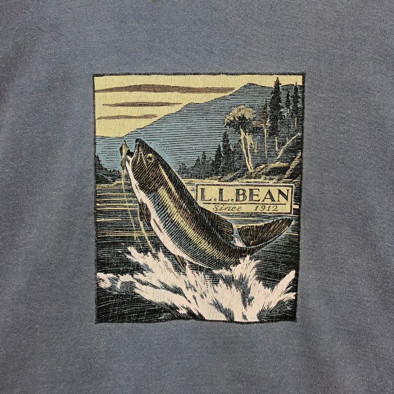 L.L.Bean フィッシュプリントTシャツ