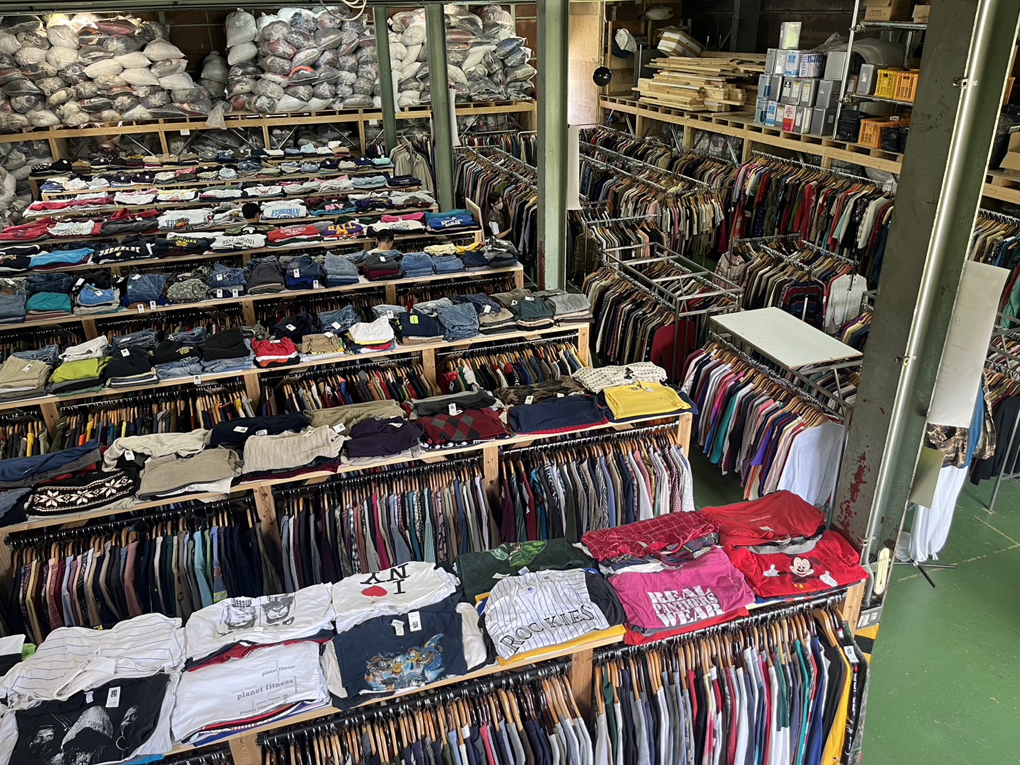 通常営業の卸倉庫dock