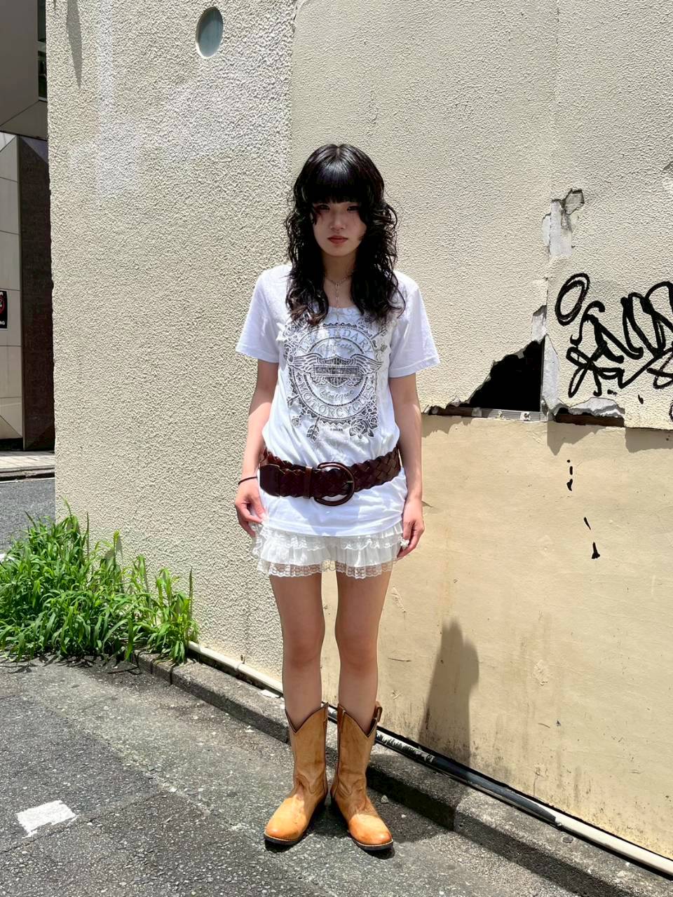 ハーレーTシャツコーディネート10