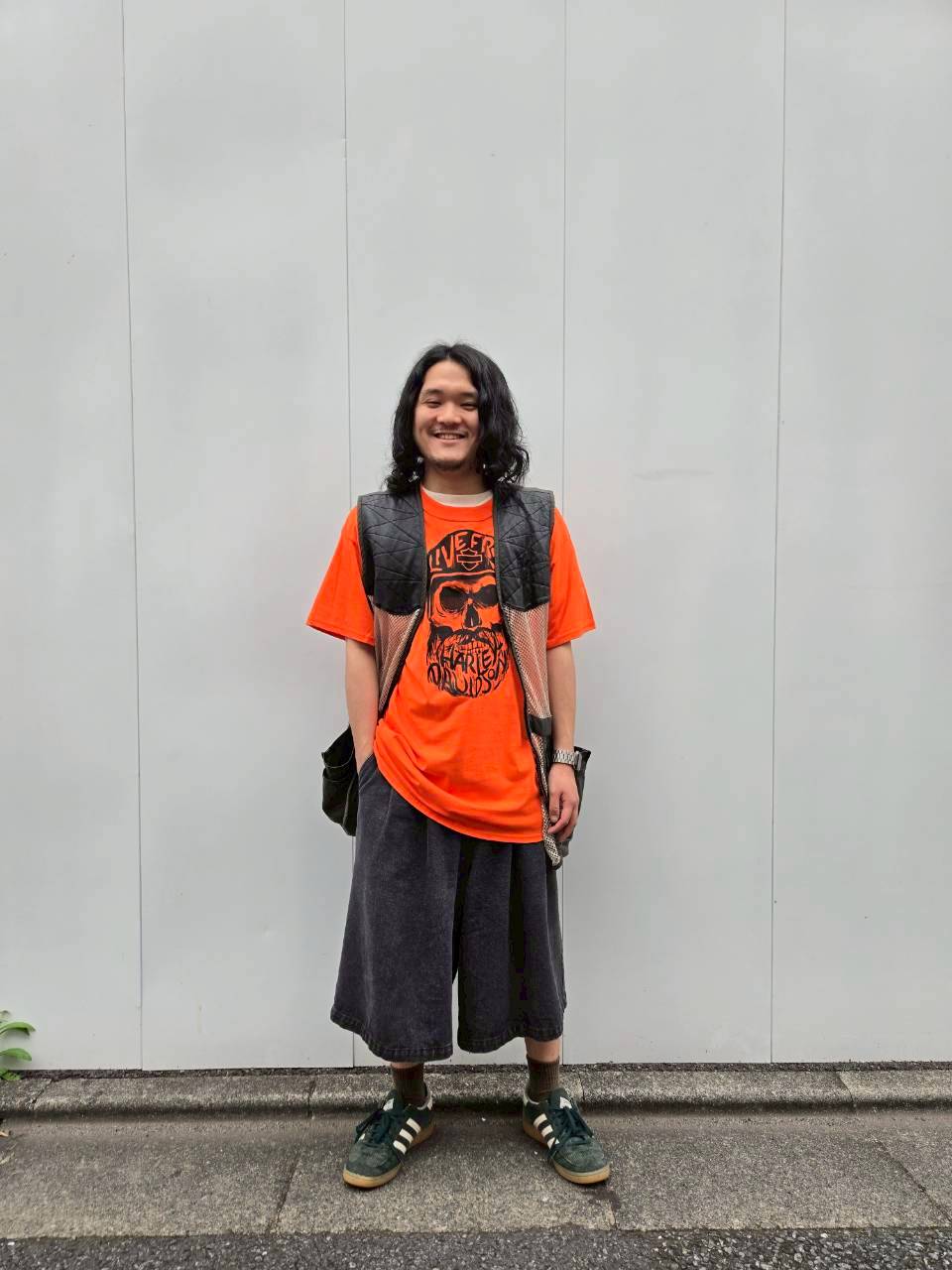 ハーレーTシャツコーディネート4