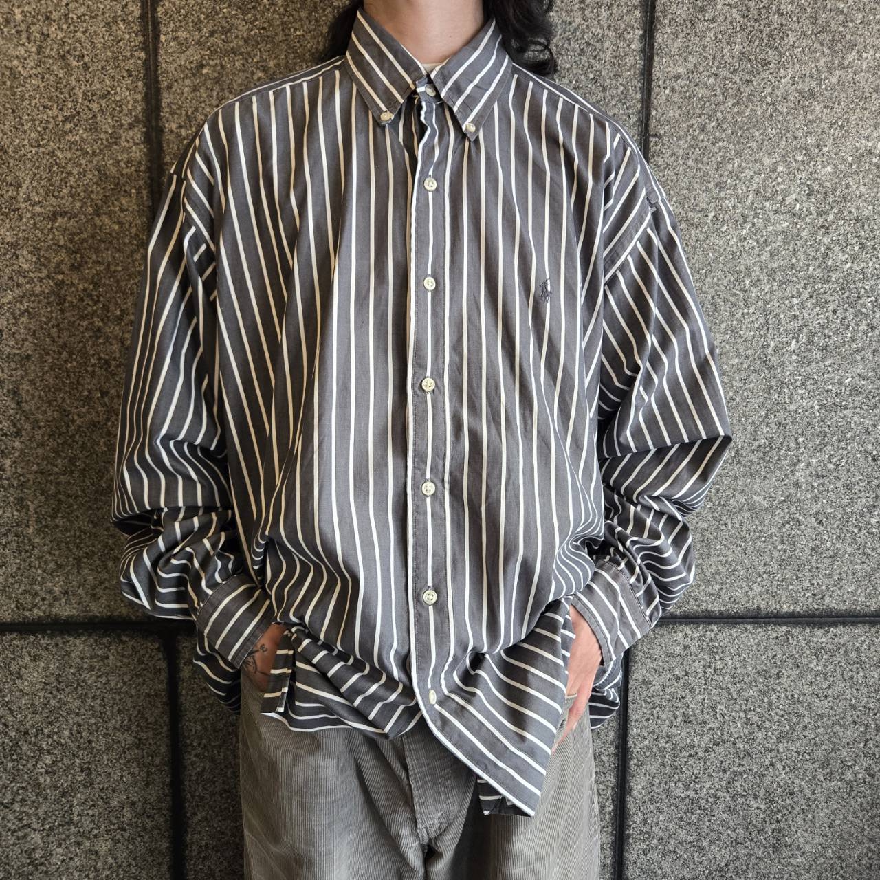 ストライプシャツ