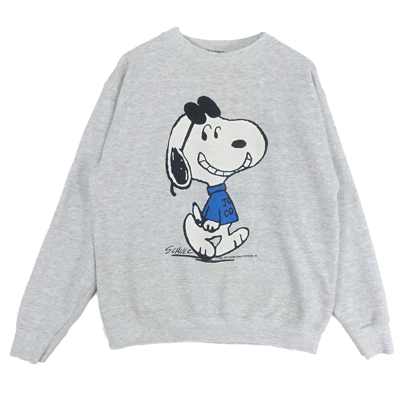 80s JOSTENS スヌーピー プリント スウェット