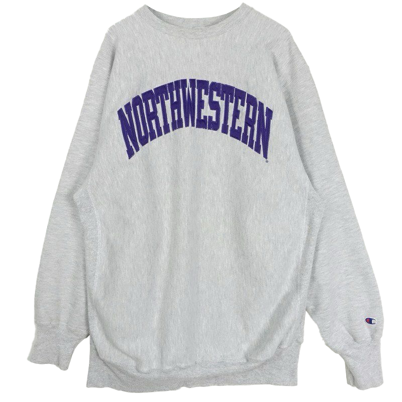 90s Champion リバースウィーブ レタード スウェット