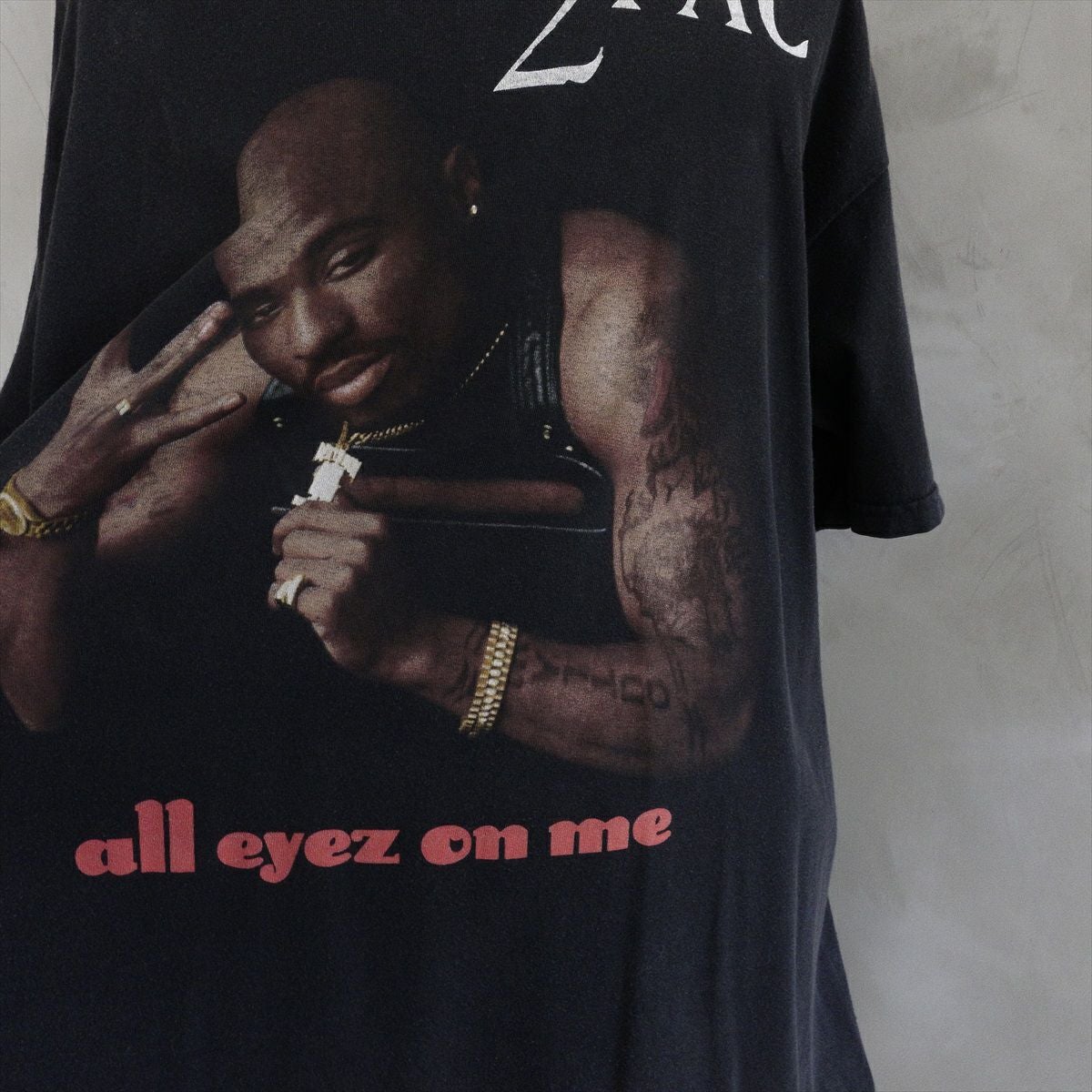 古着 90s 2PAC All eyez on me Tシャツ | Flamingo Online 古着屋