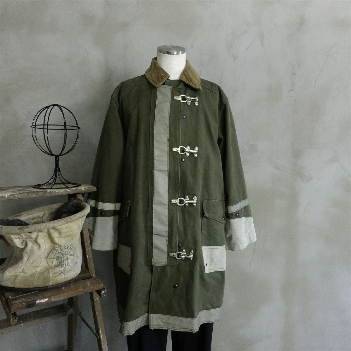 古着 60s VINTAGE FIREMAN COAT ミリタリー メンズコート | Flamingo