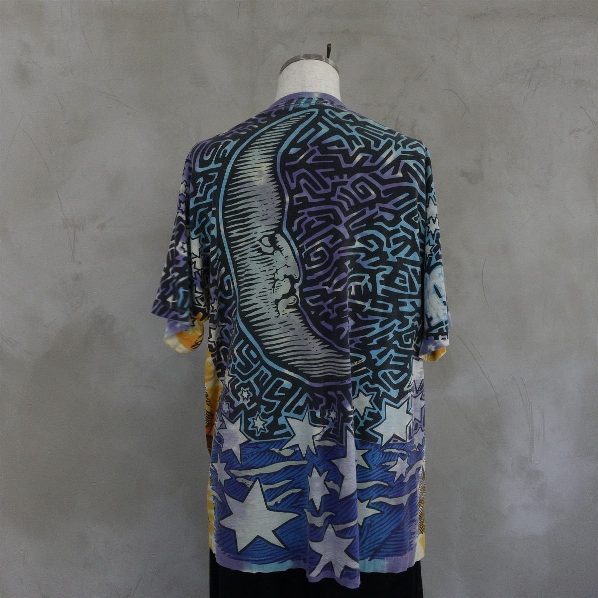 古着 90s LIQUID BLUE リキッドブルー Sun&Moon Tシャツ | Flamingo