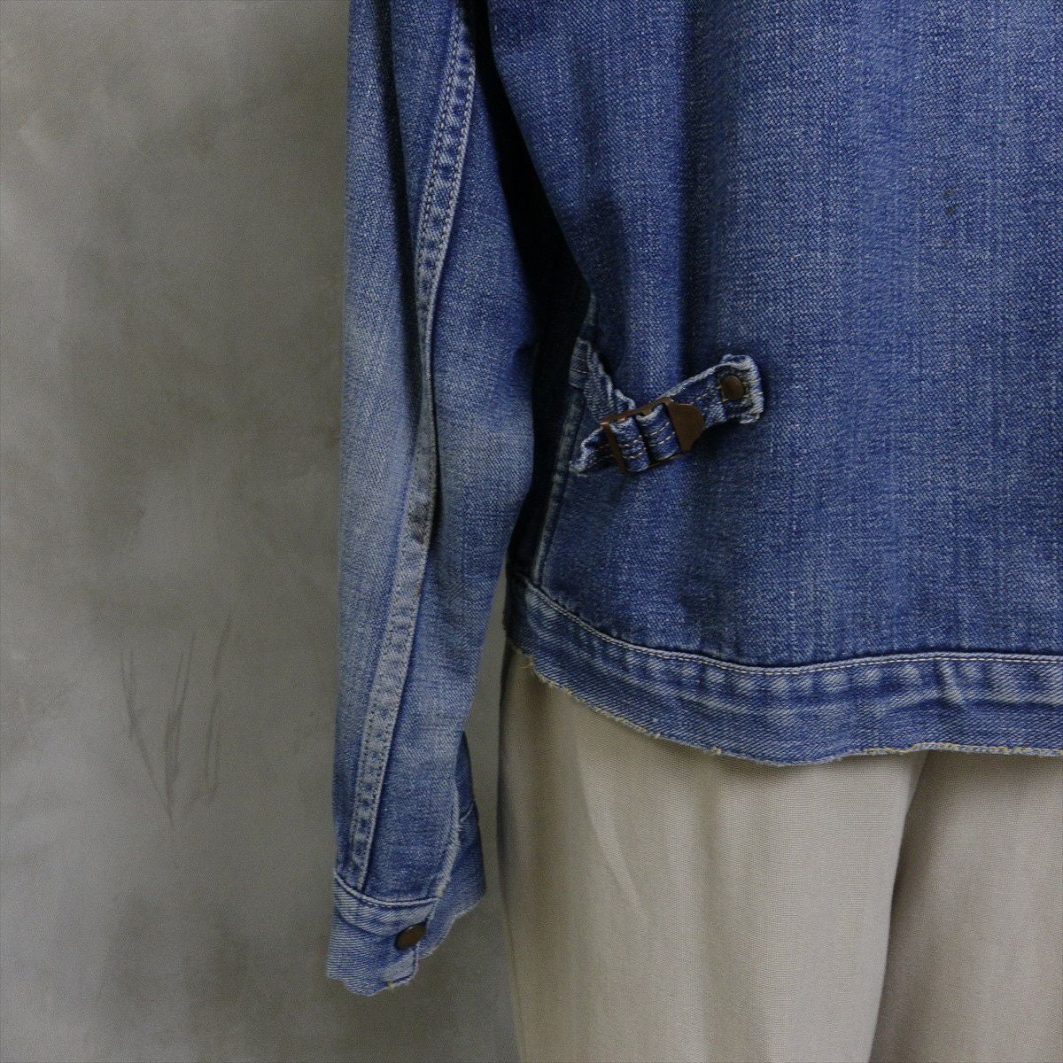 古着 40s VINTAGE Wrangler 111 MJ デニムジャケット 縦ベル