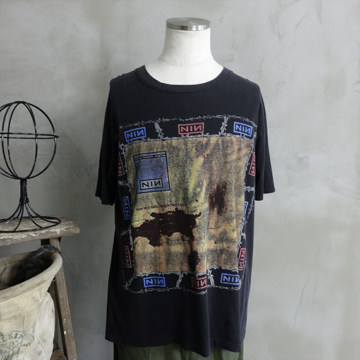 古着 90s Nine Inch Nails 94-95 The Downward Spiral Tour Tシャツ