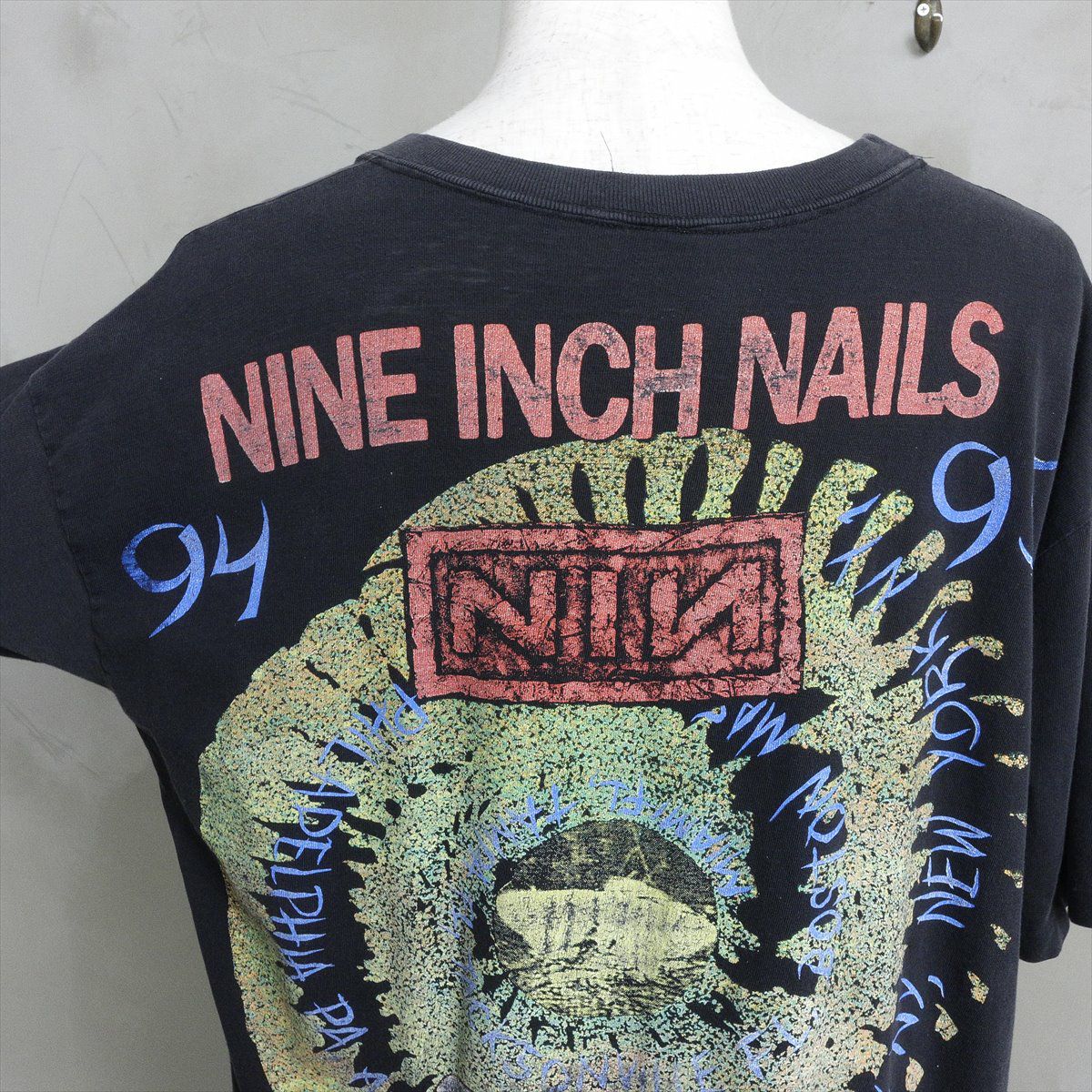 古着 90s Nine Inch Nails 94-95 The Downward Spiral Tour Tシャツ