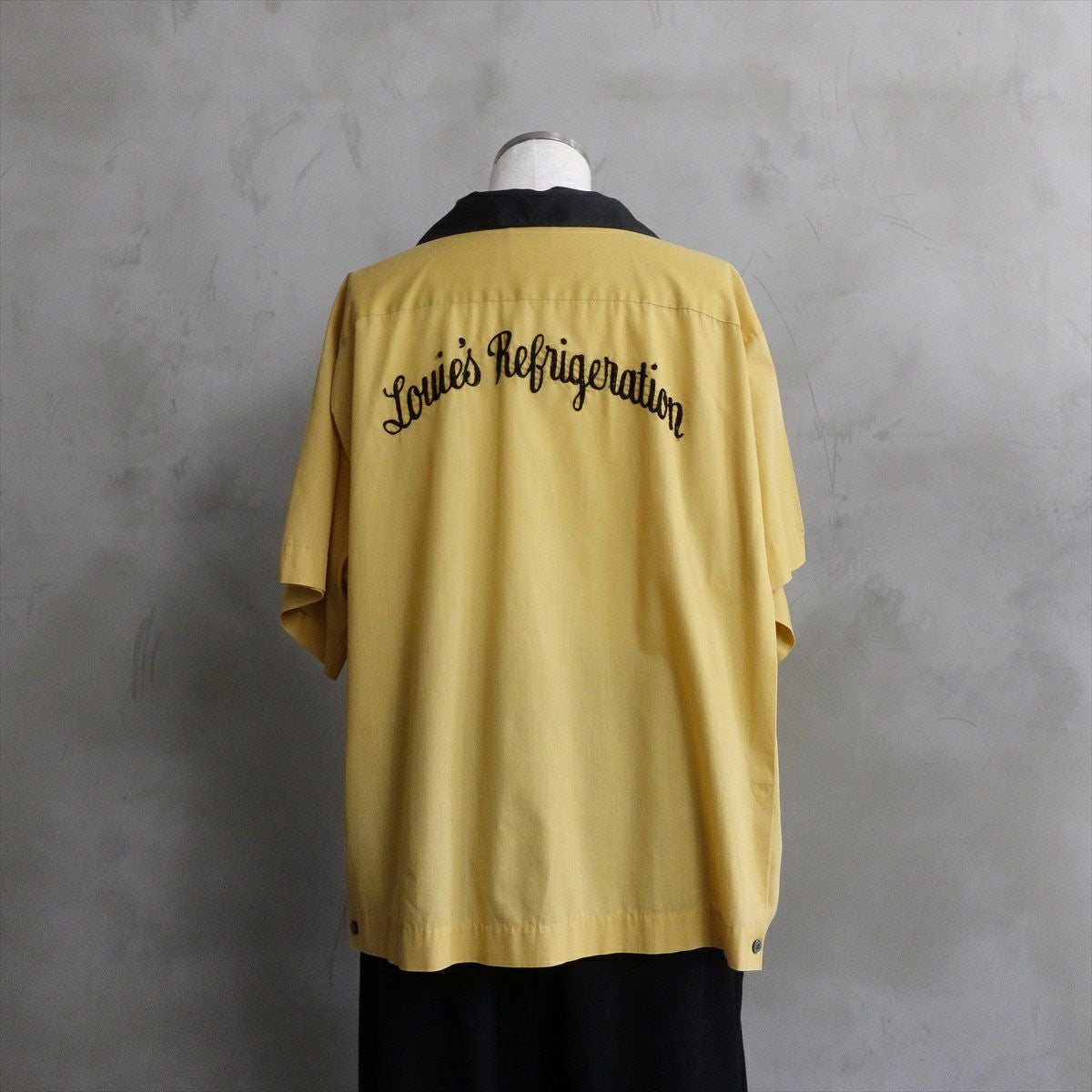 古着 70s VINTAGE ヒルトン Hilton ボーリングシャツ チェーンステッチ