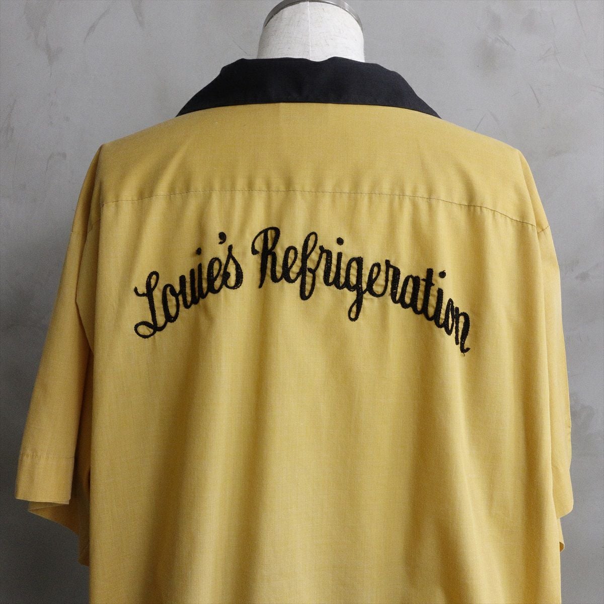 古着 70s VINTAGE ヒルトン Hilton ボーリングシャツ チェーンステッチ