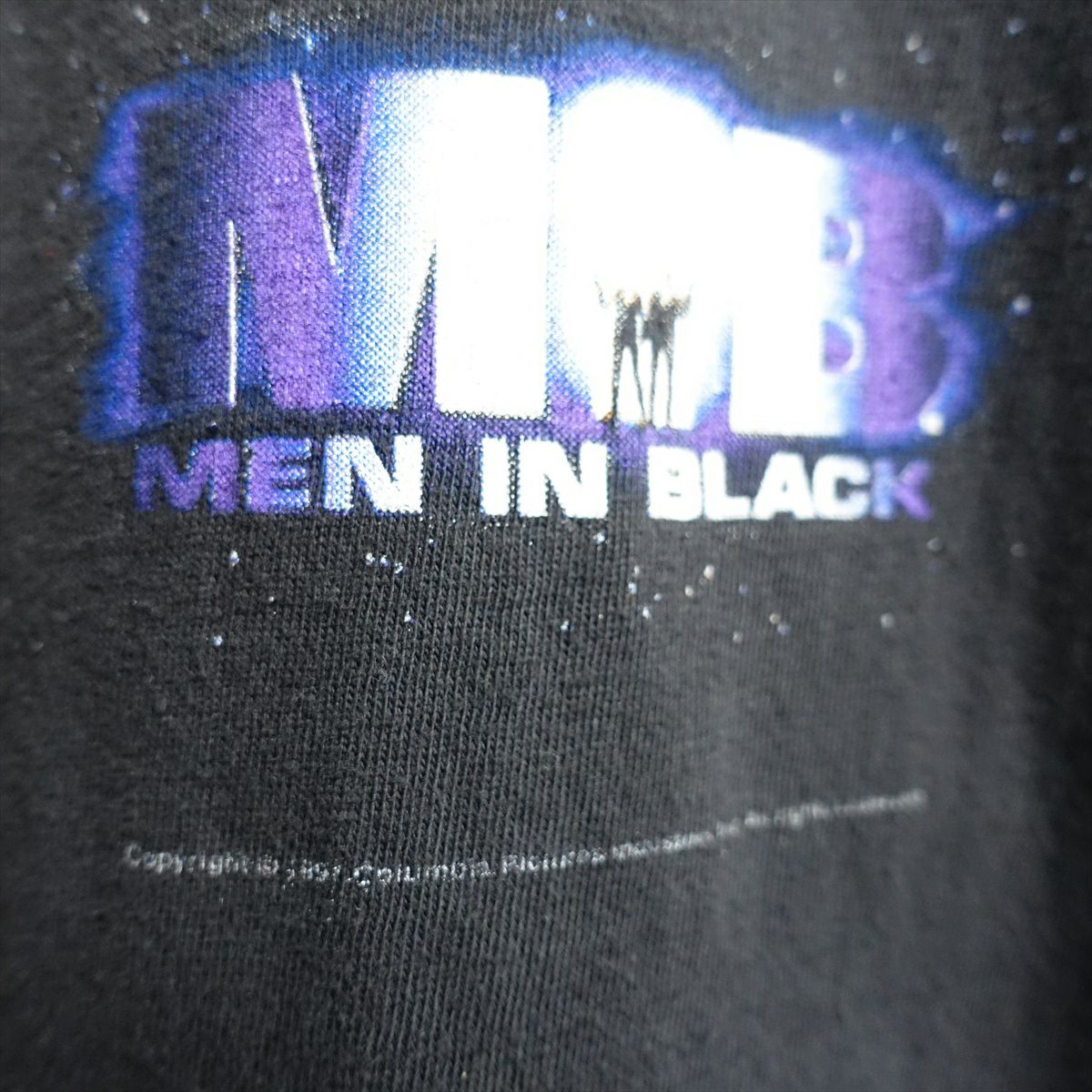 古着 90s メンインブラック Men in Black MIB プリントTシャツ