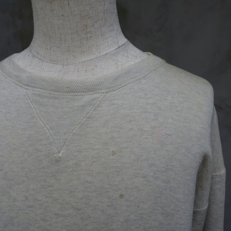 古着 50s PENNEYS VINTAGE スウェット 前V はめ込み セットイン 