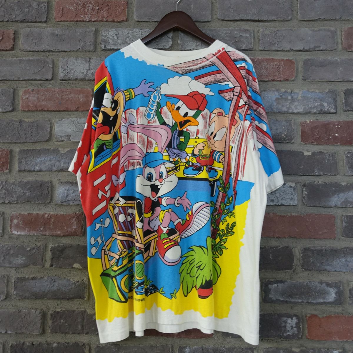 古着 90s ワーナーブラザーズ WARNER BROS Tシャツ キャラクター