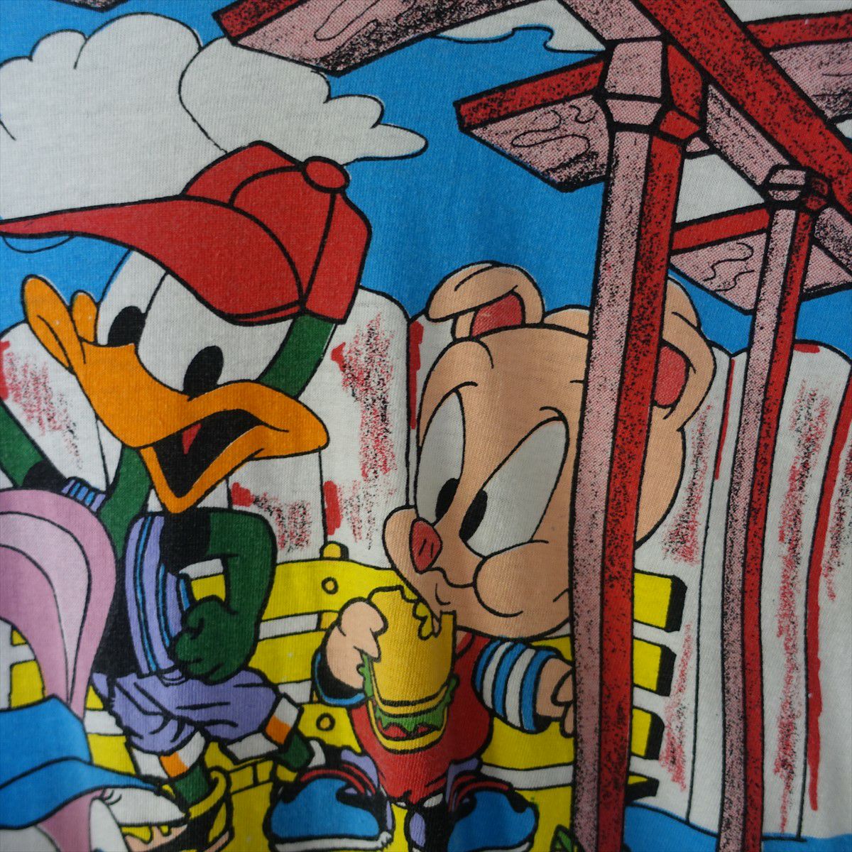 古着 90s ワーナーブラザーズ WARNER BROS Tシャツ キャラクター