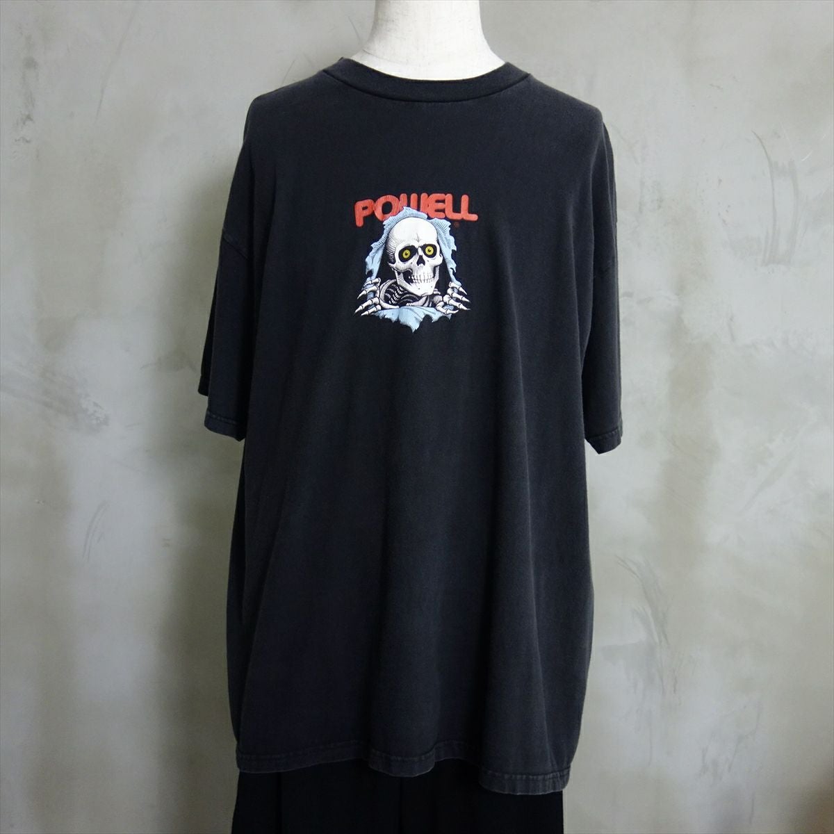 古着 90s POWELL パウエル Tシャツ ストリート スケーター | Flamingo