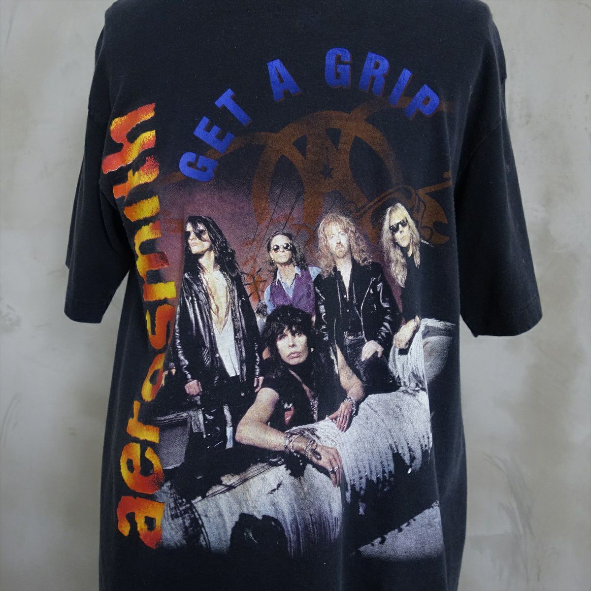 古着 90s GIANTボディー aerosmith エアロスミス バンドTシャツ