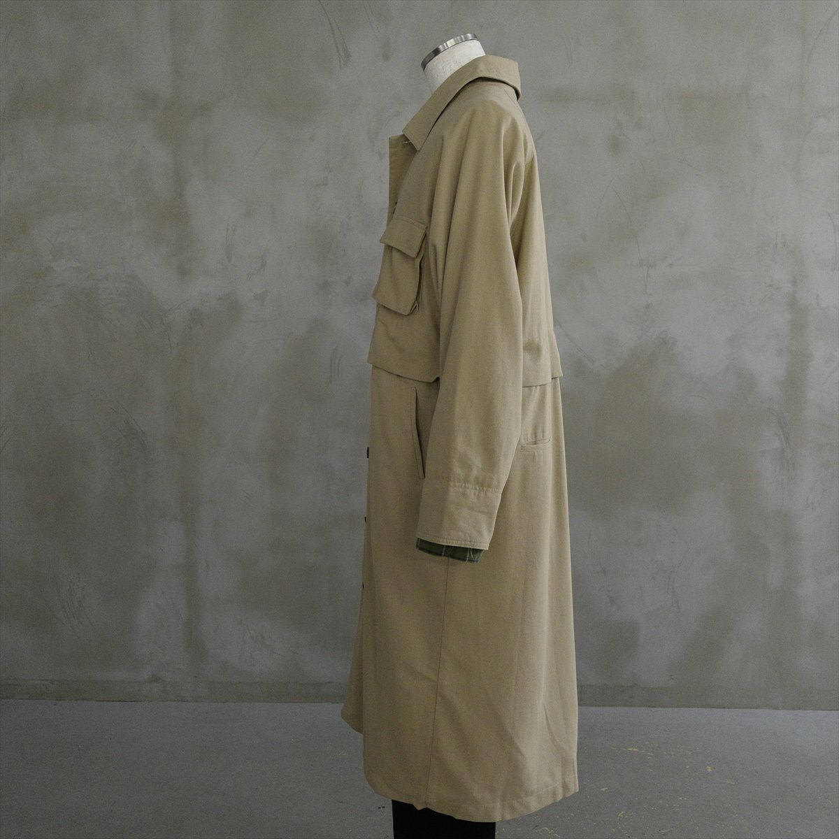 Fafatt ファファット 2WAYコート ベージュ | Flamingo Online 古着屋