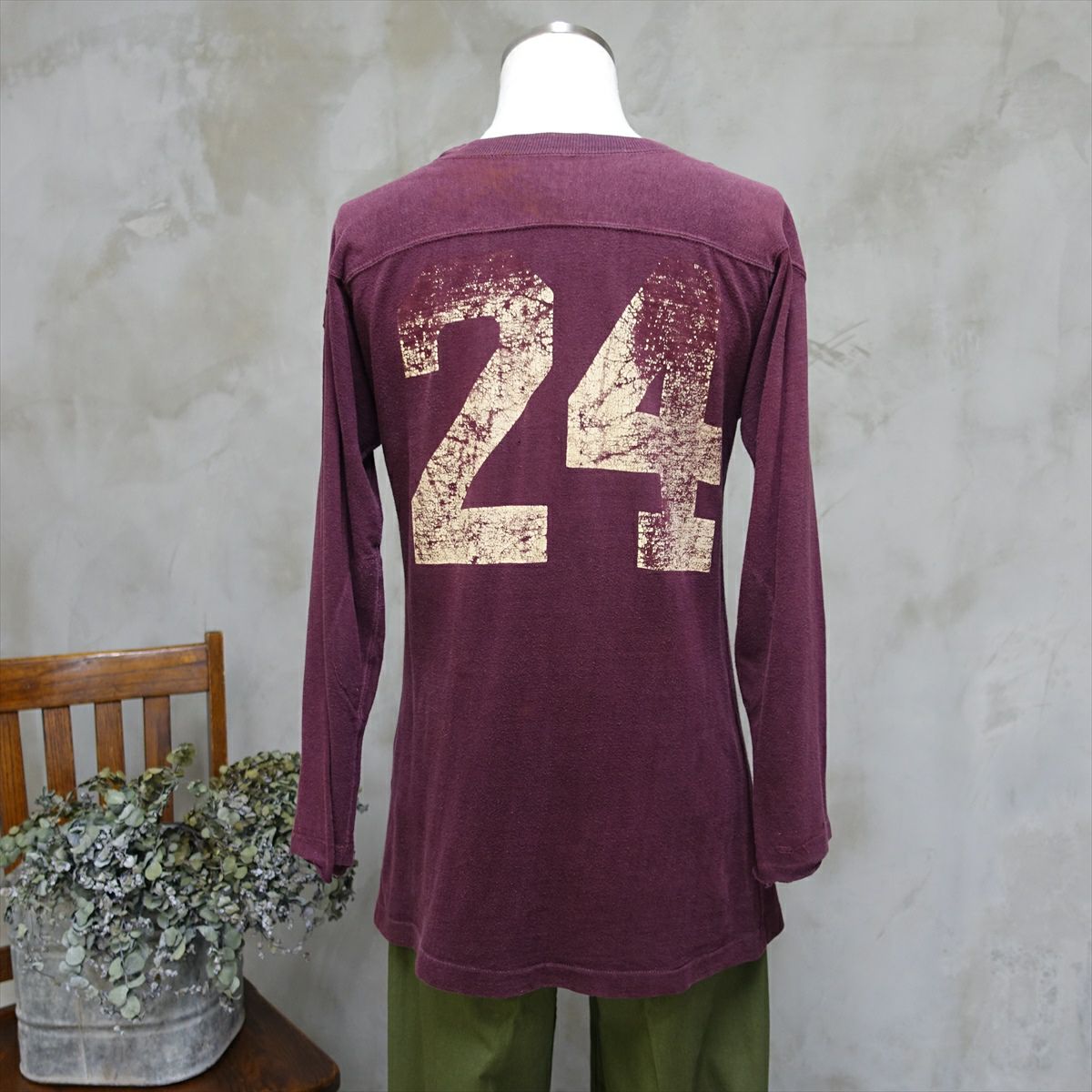 古着 50s チャンピオン Champion フットボールTシャツ | Flamingo