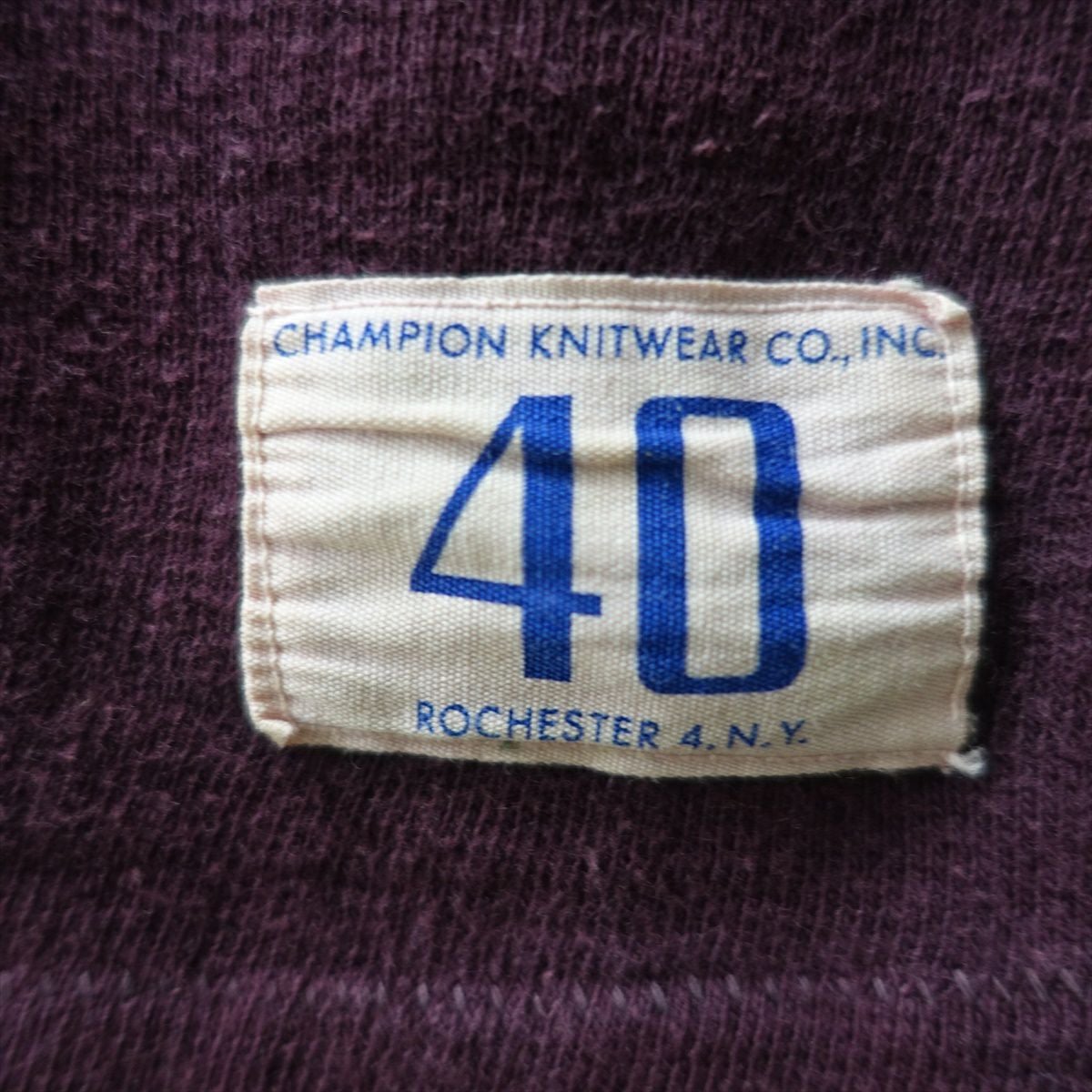 古着 50s チャンピオン Champion フットボールTシャツ | Flamingo