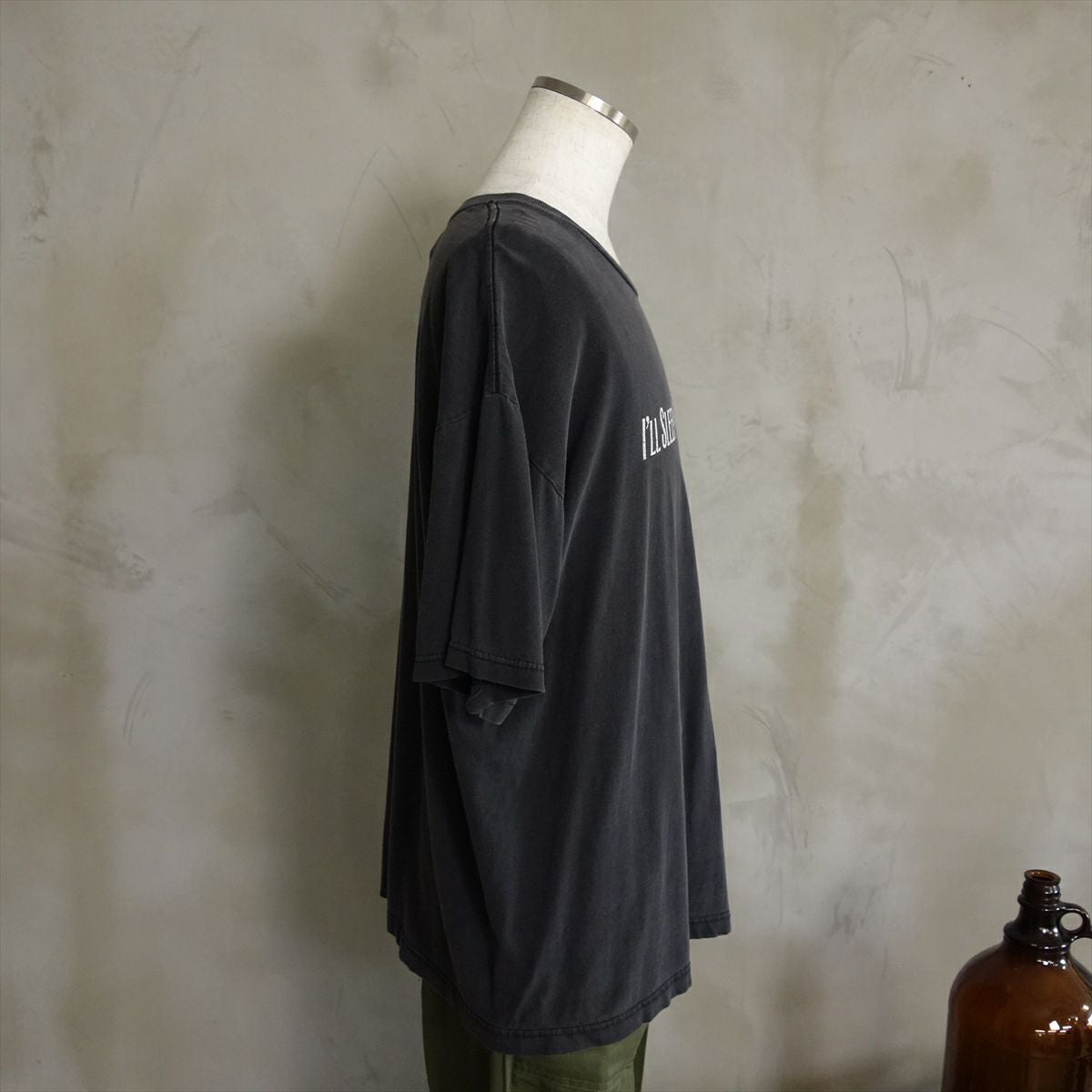 古着 90s メッセージ 黒Tシャツ | Flamingo Online 古着屋フラミンゴ