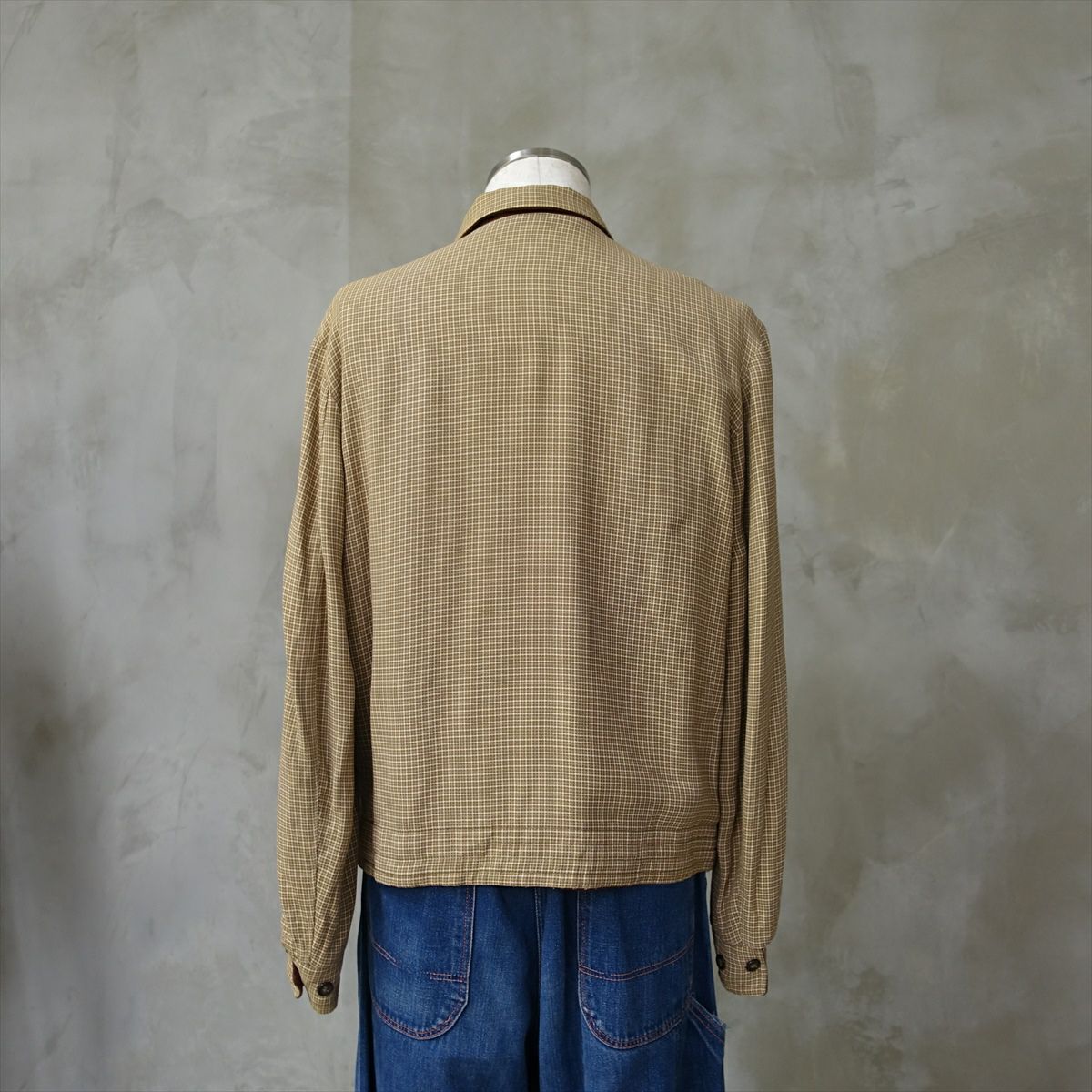 古着 50s ギャバジンジャケット VINTAGE リバーシブル | Flamingo