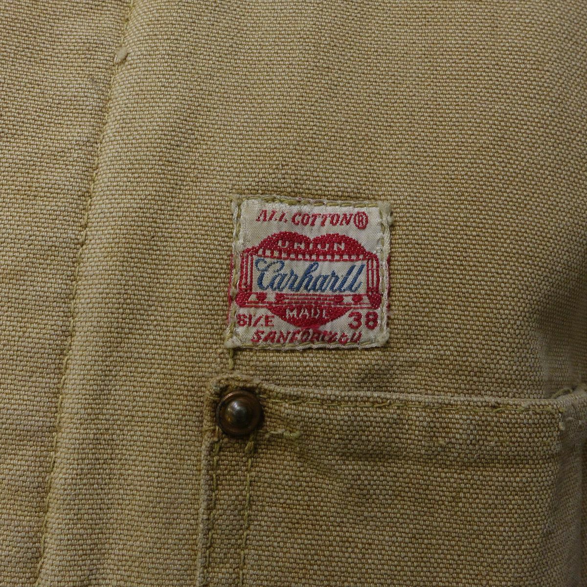 古着 50s CARHARTT カーハート カバーオール ハートタグ | Flamingo