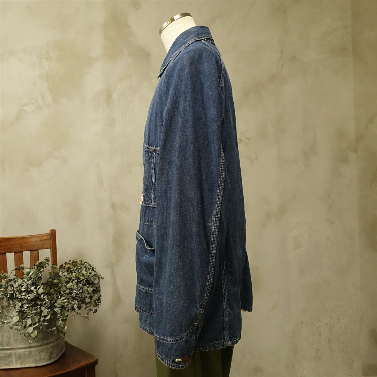 古着 50s ヘッドライト Headlight COVERALL デニム | Flamingo Online