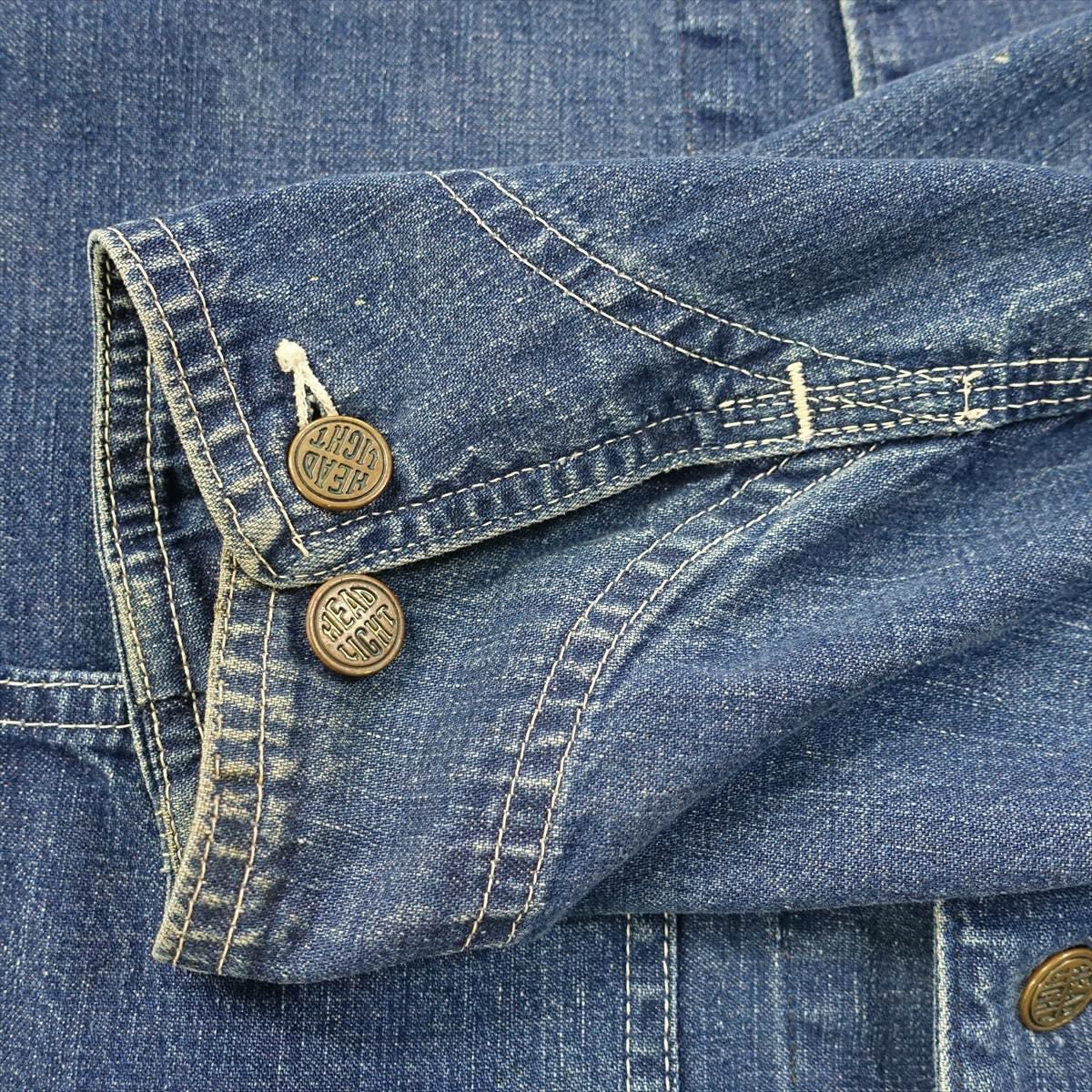 古着 50s ヘッドライト Headlight COVERALL デニム | Flamingo Online