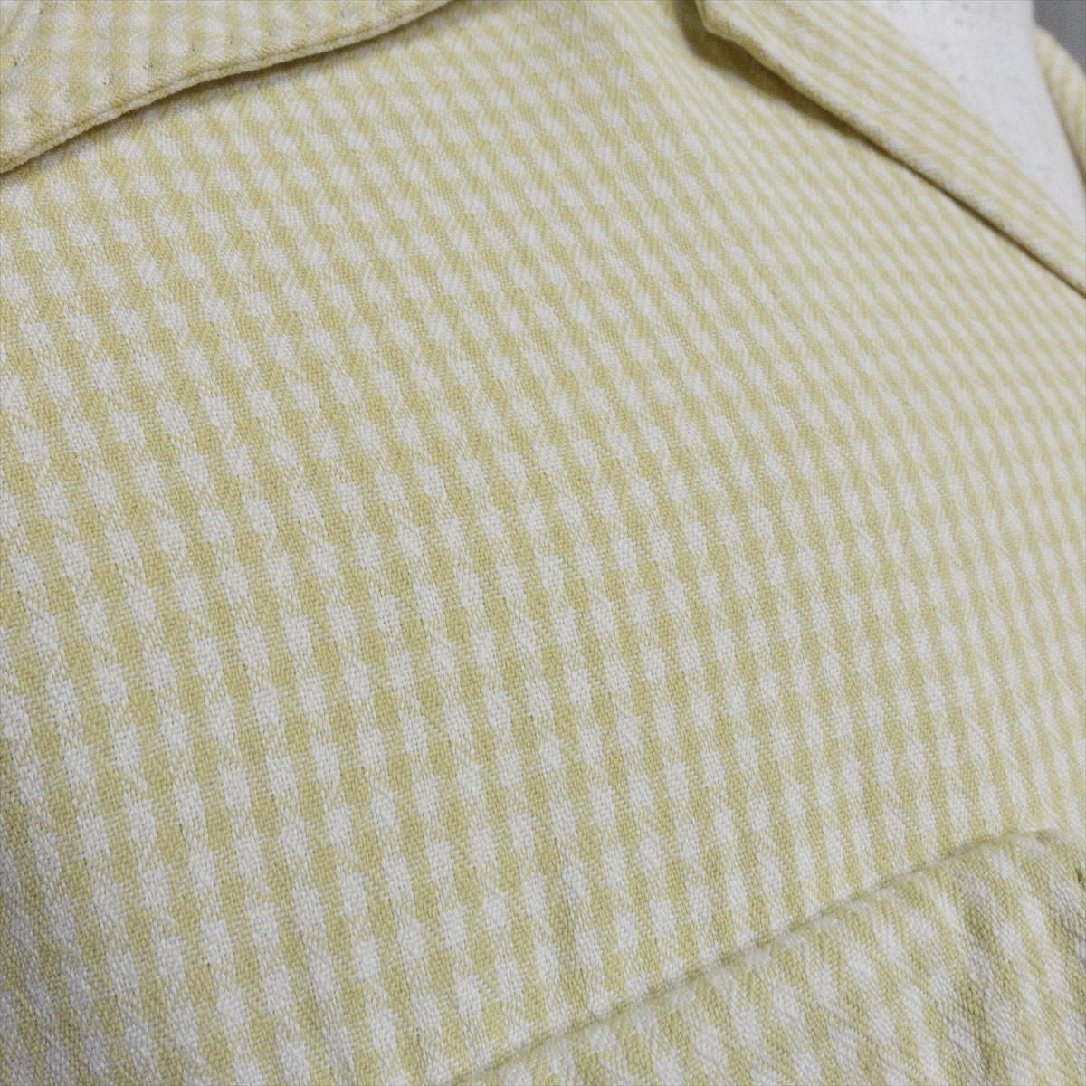 古着 70s VINTAGE ヴィンテージ レーヨンシャツ check 開襟 ボックス