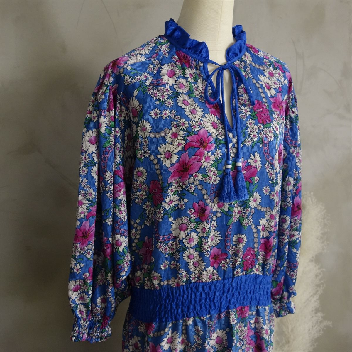 古着 80s ダイアンフレイス dianefreis 花柄ワンピース | Flamingo