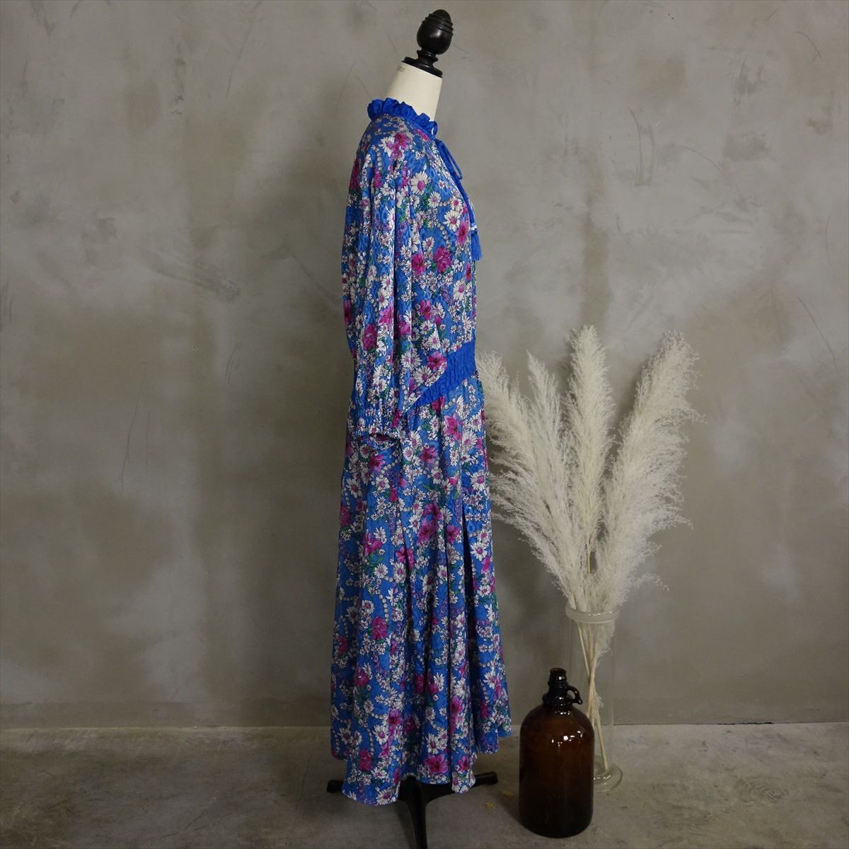 古着 80s ダイアンフレイス dianefreis 花柄ワンピース | Flamingo