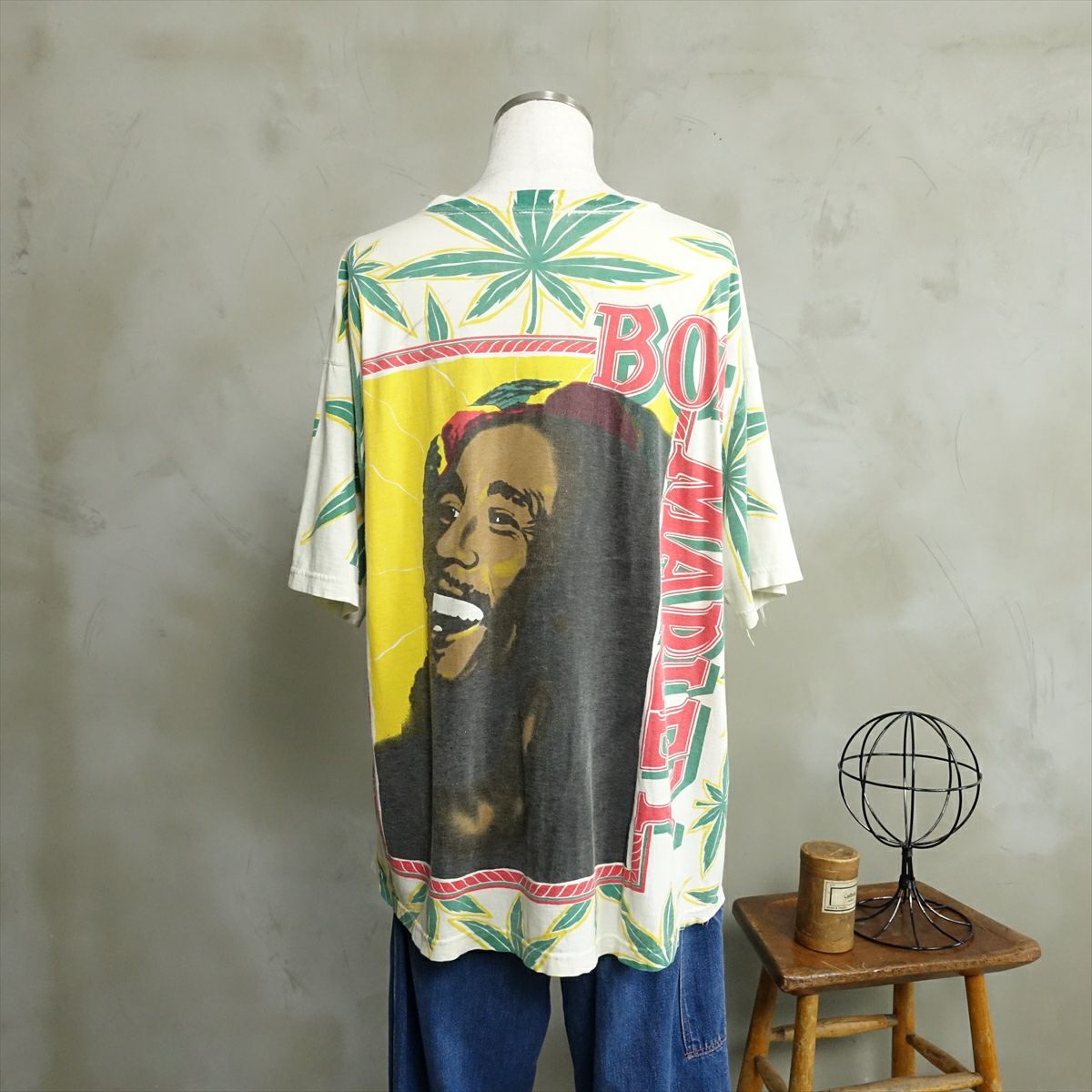 古着 90s BOB MARLEY 総柄Tシャツ | Flamingo Online 古着屋フラミンゴ