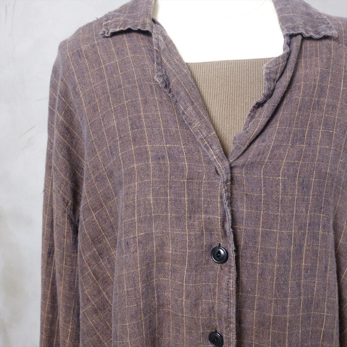 古着 00s FLAX リネンシャツ | Flamingo Online 古着屋フラミンゴ
