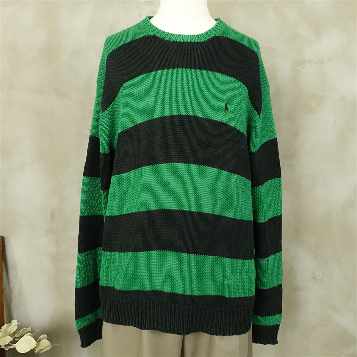 古着のラルフローレンのセーター