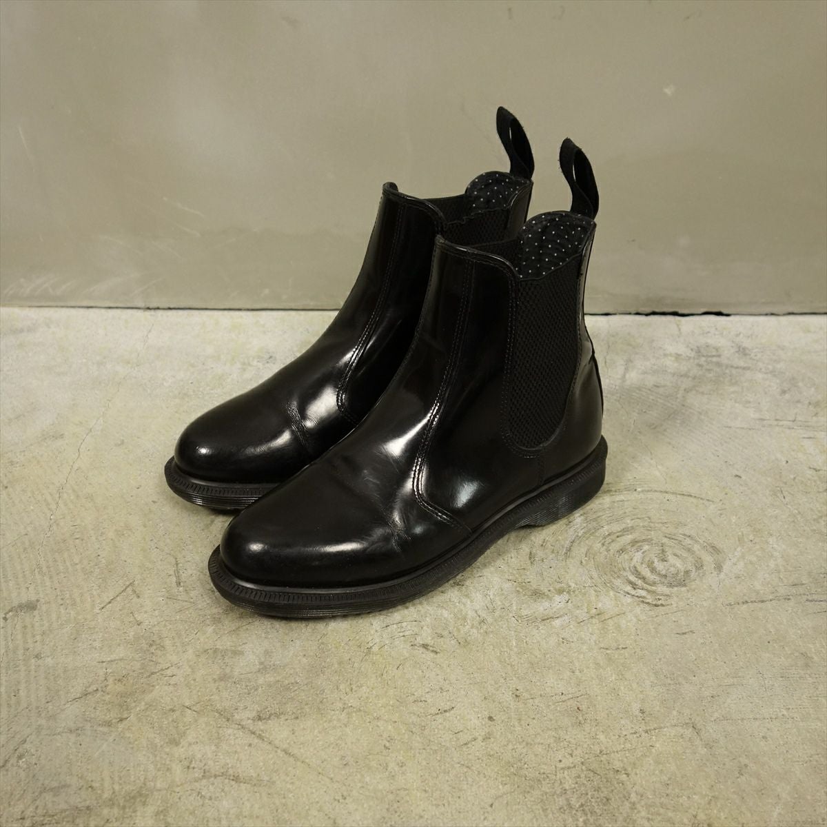 USED Dr.Martens サイドゴア レザーブーツ | Flamingo Online 古着屋