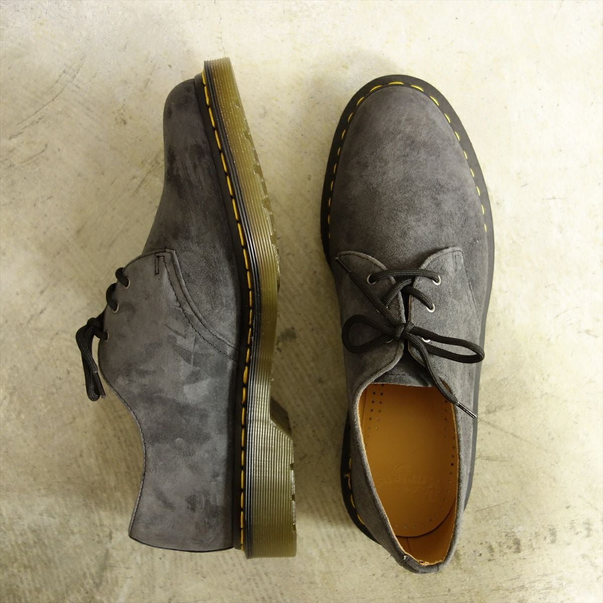 Dr. Martens ドクターマーチン 3ホール スエード ネイビー USED ドクターマーチン DrMartens スエード 3ホール 紺 ネイビー
