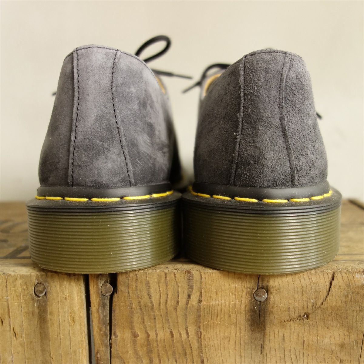 USED ドクターマーチン DrMartens スエード 3ホール 紺 ネイビー