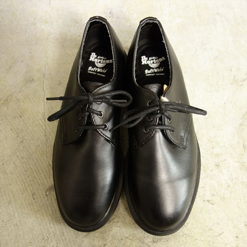 USED ドクターマーチン DrMartens レザーシューズ 3ホール ブラック 黒 