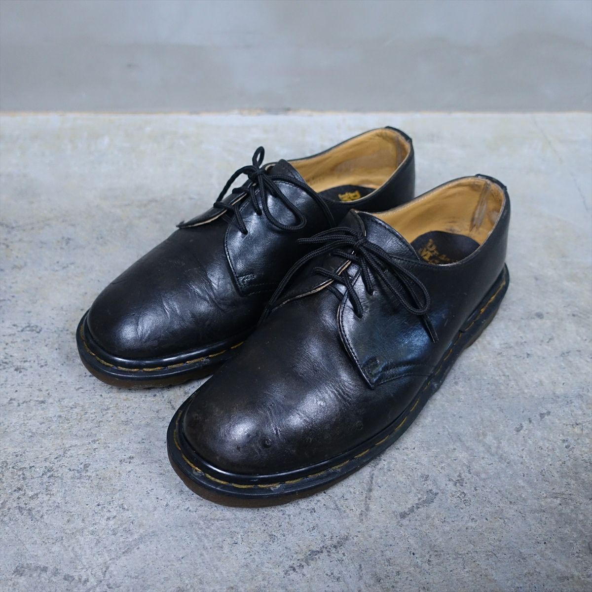 USED ドクターマーチン DrMartens スエード 3ホール 紺 ネイビー