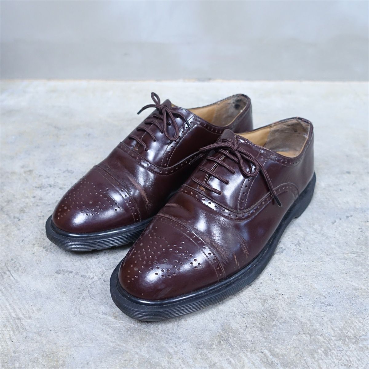USED ドクターマーチン DrMartens ストレートチップ レザーシューズ 5