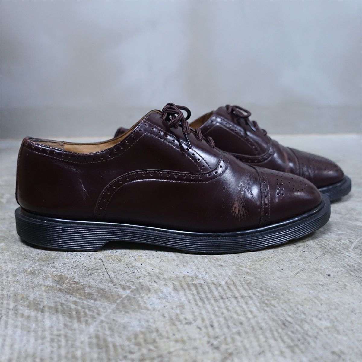 USED ドクターマーチン DrMartens ストレートチップ レザーシューズ 5