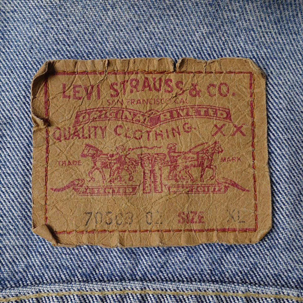 古着 80s リーバイス levis 70508 デニムジャケット | Flamingo Online