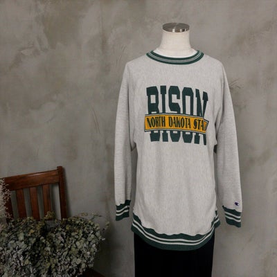 古着 90s Champion チャンピオン リバースウィーブ リブライン 