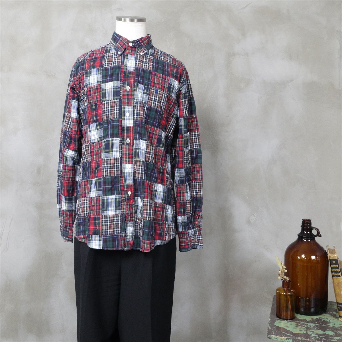 古着のラルフローレンのシャツ