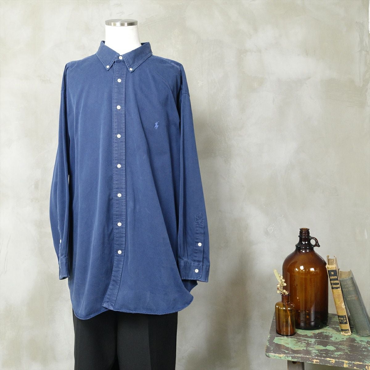 古着のラルフローレンのシャツ