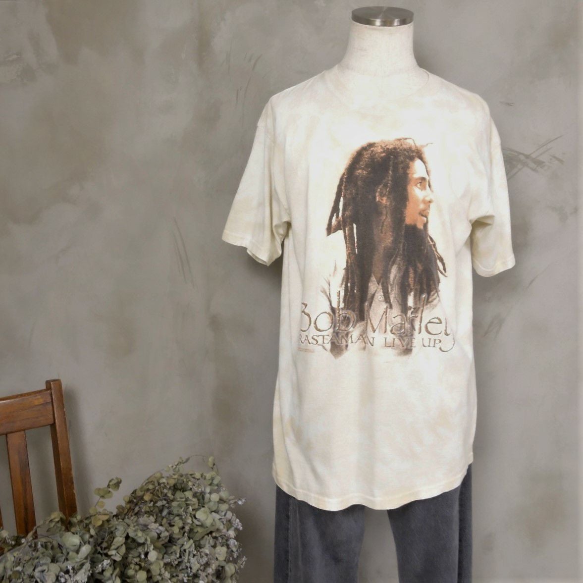 古着 00s ボブ マーリー BOB MARLEY タイダイTシャツ | Flamingo