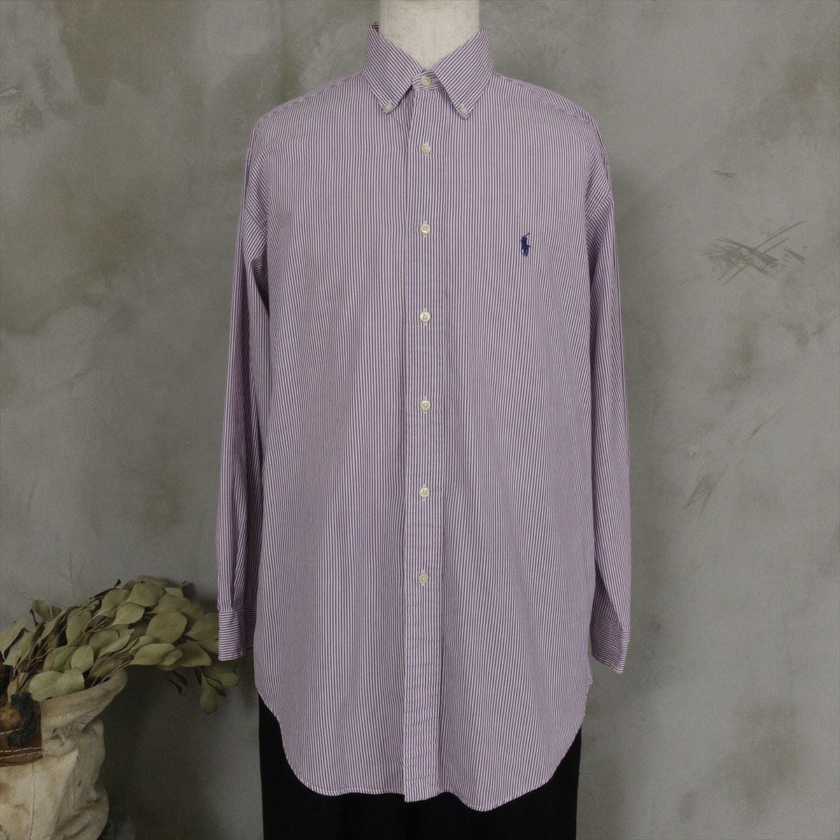 古着のラルフローレンのシャツ